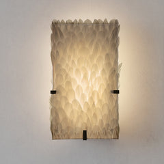 Applique Arsène — Plume, acier
