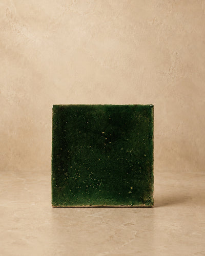Terre cuite / Émaillée vert