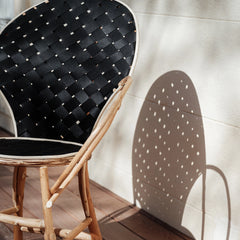 Fauteuil Classique Édition Sangles — sangles bleues